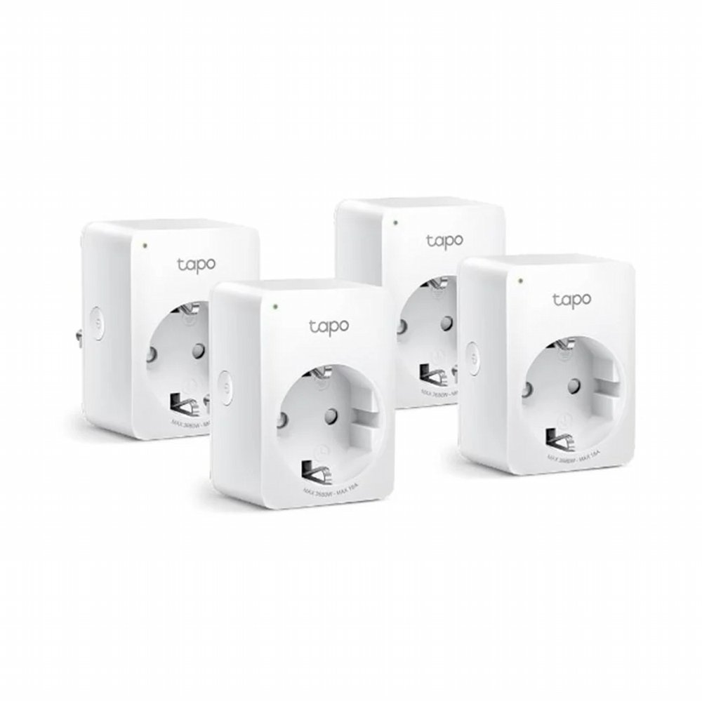 TP-Link Tapo P110 | Smart Plug | 2990 W | Wit | 4 Pack - Matmuis
